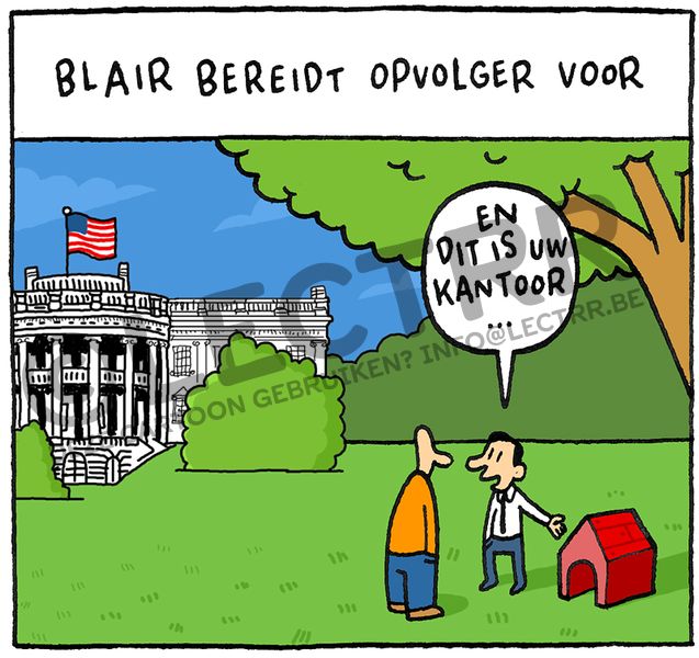 Opvolger Blair